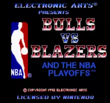 Image n° 4 - screenshots  : Bulls Vs Blazers and the NBA Playoffs